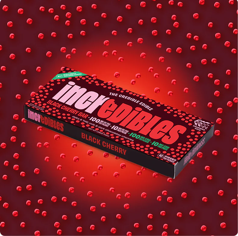 Black Cherry THC Chocolate Bar - Image 5